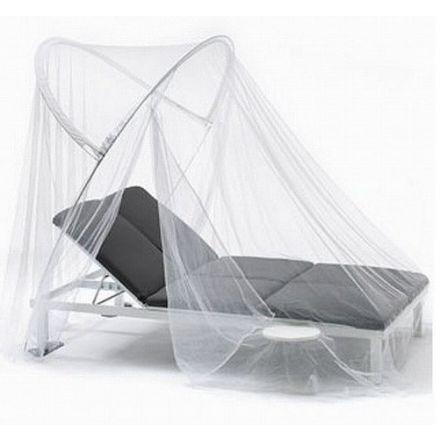 Design Klamboe dbug voor 1-persoons bed of 2-persoons bed. De Dbug is een klamboe die u kunt gebruiken zonder in het plafond te boren. Handig voor op reis.