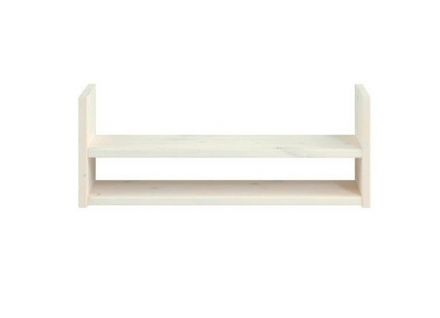 160-01W LIFETIME Hangregaal. KLEUR: WHITE WASH. DIT ARTIKEL GAAT UIT DE LIFETIME COLLECTIE. LAATSTE BESCHIKBARE VOORRAAD.