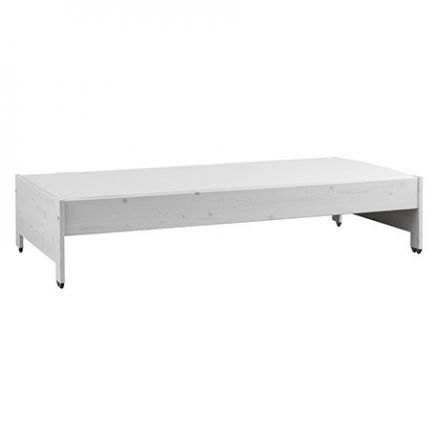 7040-01W LIFETIME logeerbed voor kajuitbed. Kleur White wash.