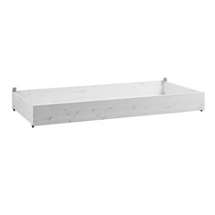 7042-01W LIFETIME bedlade voor logeerbed 7040-01W. Kleur: White wash.