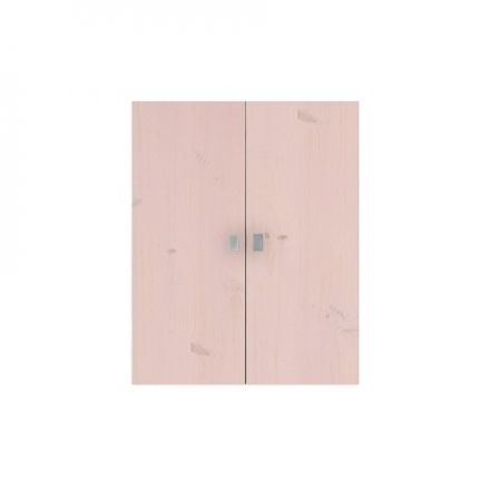8019-23 LIFETIME set hoge deuren voor boekenkast. Kleur Roze.