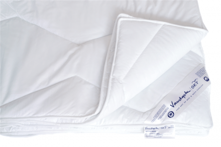 VANDIJCK 1-persoons Dekbed Sky Duo 4 seizoenen anti-allergisch, wasbaar tot 40 graden. Maat ca. 140x200 cm.