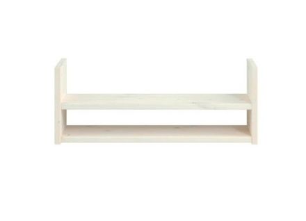 160-01W LIFETIME Hangregaal. KLEUR: WHITE WASH. DIT ARTIKEL GAAT UIT DE LIFETIME COLLECTIE. LAATSTE BESCHIKBARE VOORRAAD.